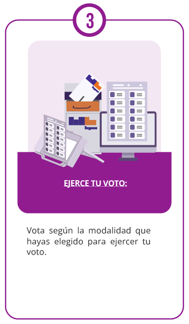 Ejerce tu voto
